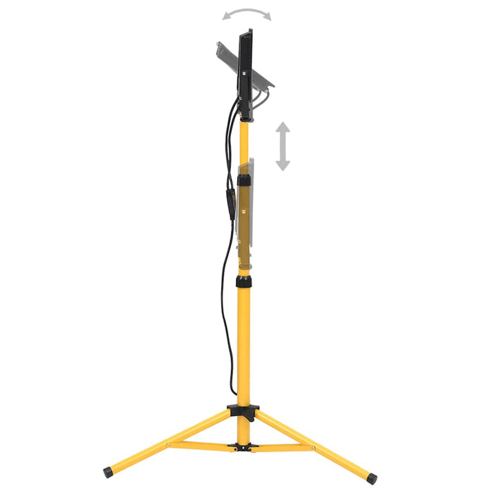 Faretto a LED con Treppiede 2x100 W Bianco Freddo 149662