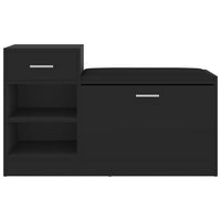 scarpiera scarpiera cassettiera scaffale ingresso ripostiglio 94,5 x 31 x 57 cm truciolare nero 02_0022997