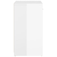 scarpiera scarpiera cassettiera scaffale ingresso ripostiglio lucido 94,5 x 31 x 57 cm truciolato bianco 02_0022906