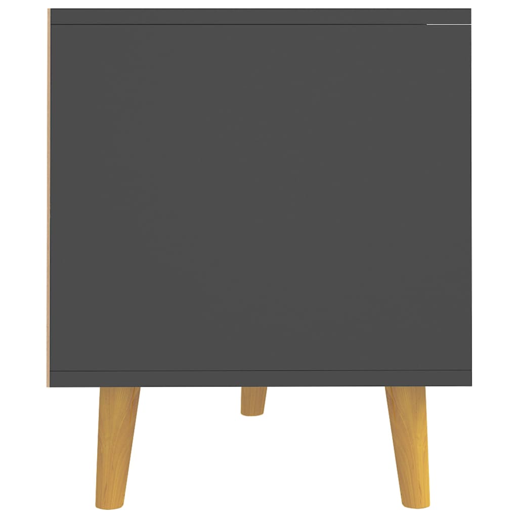 Mobile Porta TV Grigio 90x40x48,5 cm in Legno Multistrato 326779