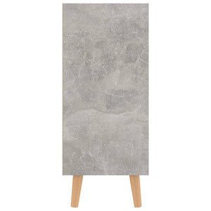 Credenza Grigio Cemento 90x30x72 cm in Legno Multistrato 326817
