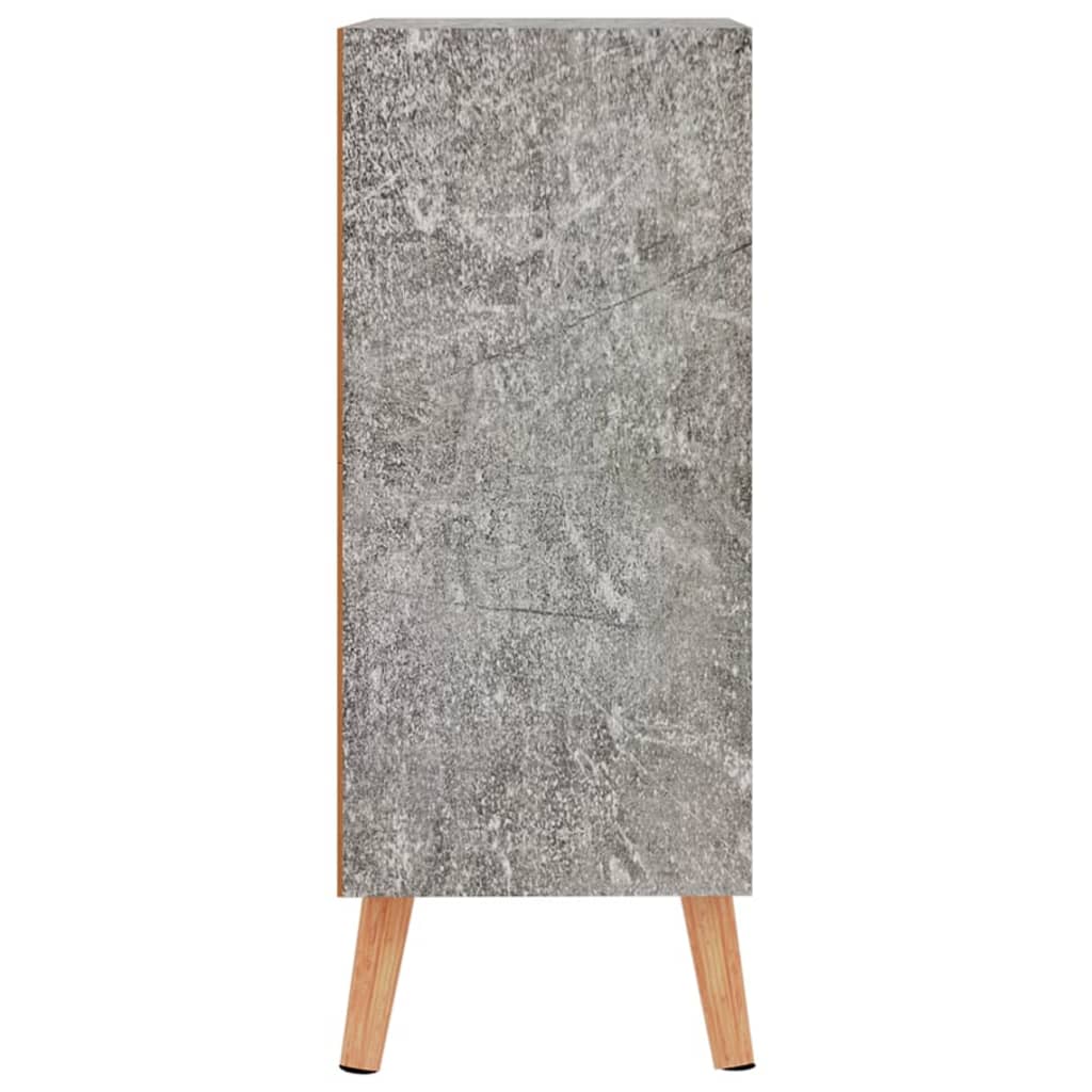 Credenza Grigio Cemento 60x30x72 cm in Legno Multistrato 326826