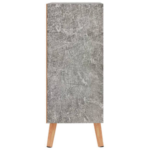 Credenza Grigio Cemento 60x30x72 cm in Legno Multistrato 326826