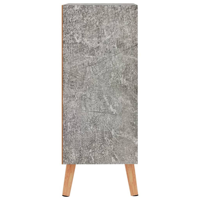Credenza Grigio Cemento 60x30x72 cm in Legno Multistrato 326826