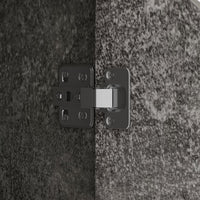 Credenza-Buffet-Armadio da cucina Grigio Cemento 60x30x72 cm in Legno Multistrato