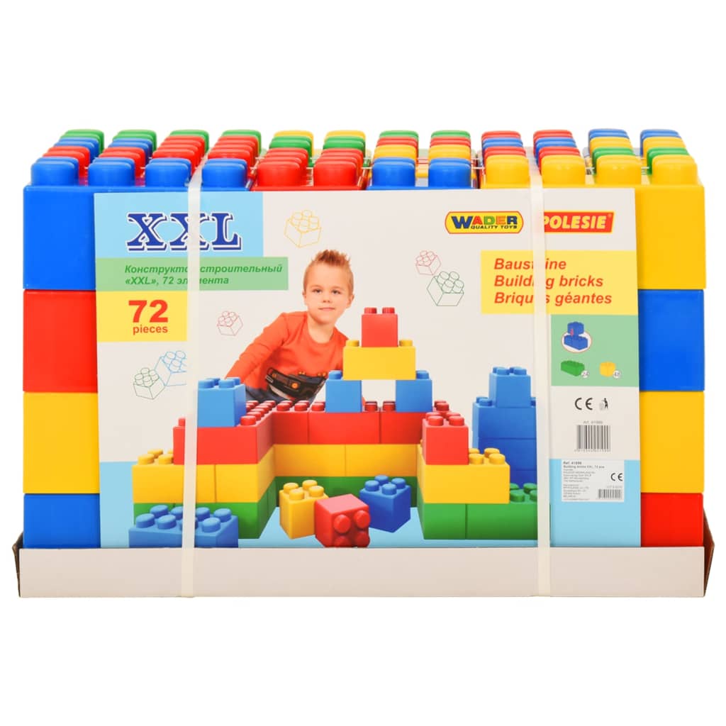 Polesie wader Blocchi da Costruzione Gioco XXL 72 pz 80289