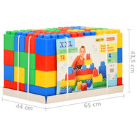 Polesie wader Blocchi da Costruzione Gioco XXL 72 pz 80289