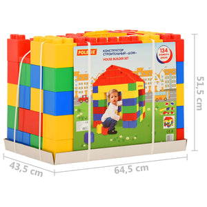 Polesie wader Blocchi da Costruzione Gioco XXL 134 pz 80290