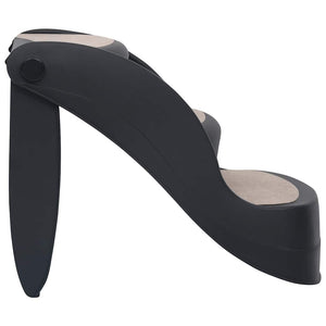 Scala per Cani Pieghevole con 3 Gradini Nera cod mxl 69615