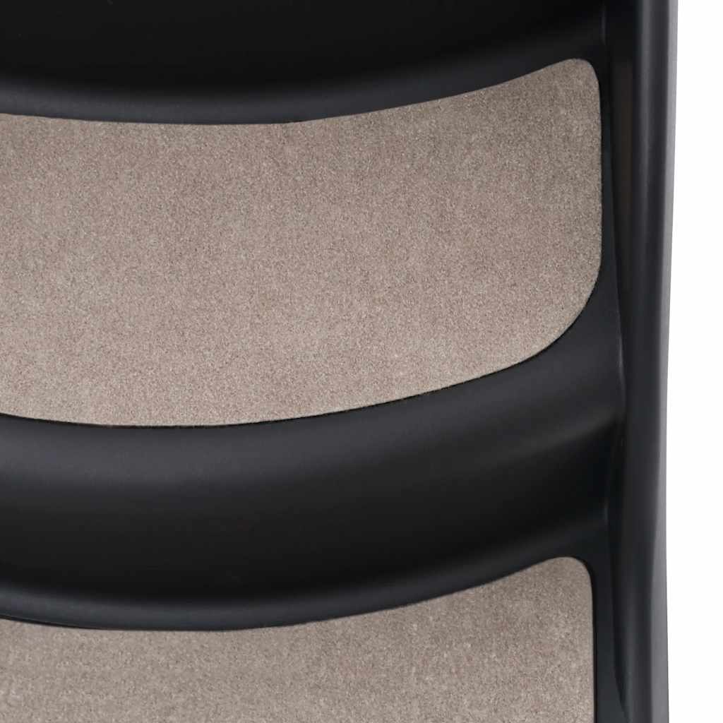 Scala per Cani Pieghevole con 3 Gradini Nera cod mxl 69615