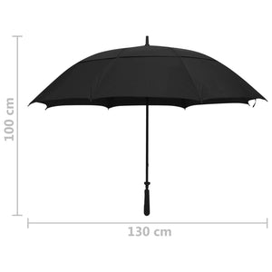 Ombrello Nero 130 cm 149140