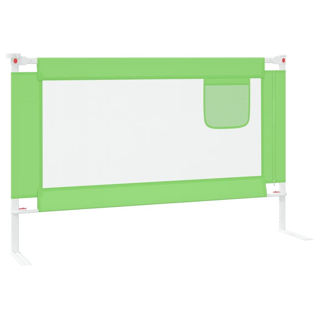 Sponda Letto di Sicurezza per Bambini Verde 120x25 cm Tessuto cod mxl 64710