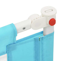 Sponda Letto di Sicurezza per Bambini Blu 140x25 cm in Tessuto cod mxl 76455