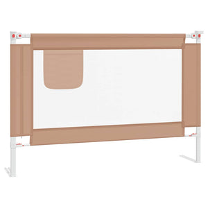 Sponda Letto di Sicurezza per Bambini Tortora 100x25 cm Tessutocod mxl 130936