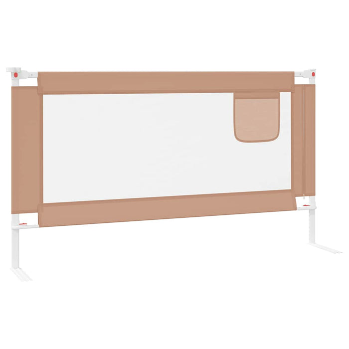 Sponda Letto di Sicurezza per Bambini Talpa 150x25cm in Tessuto 10220