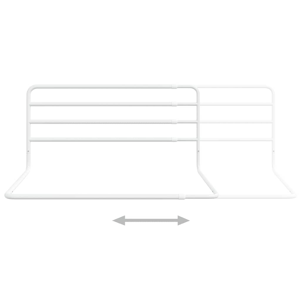 Sponda Letto di Sicurezza per Bambini (76-137)x55 cm in Ferro 10234