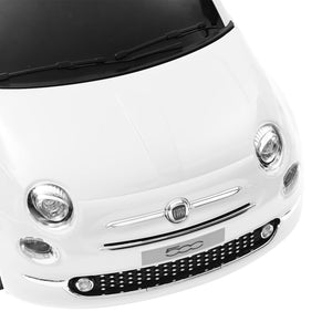 Auto elettrica per bambini fiat 500 bianca 02_0005277