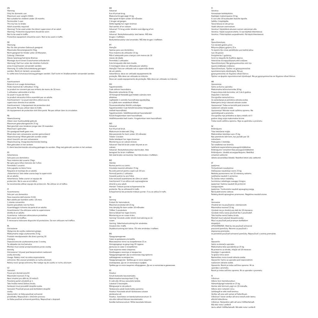 Quad Cavalcabile per Bambini Buon Anno Rosso 80319