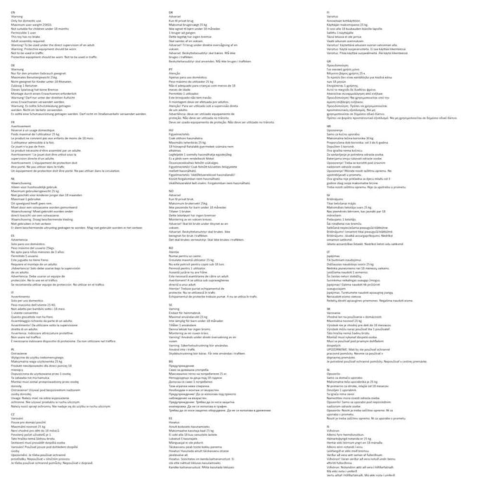 Quad Cavalcabile per Bambini Buon Anno Rosso 80319