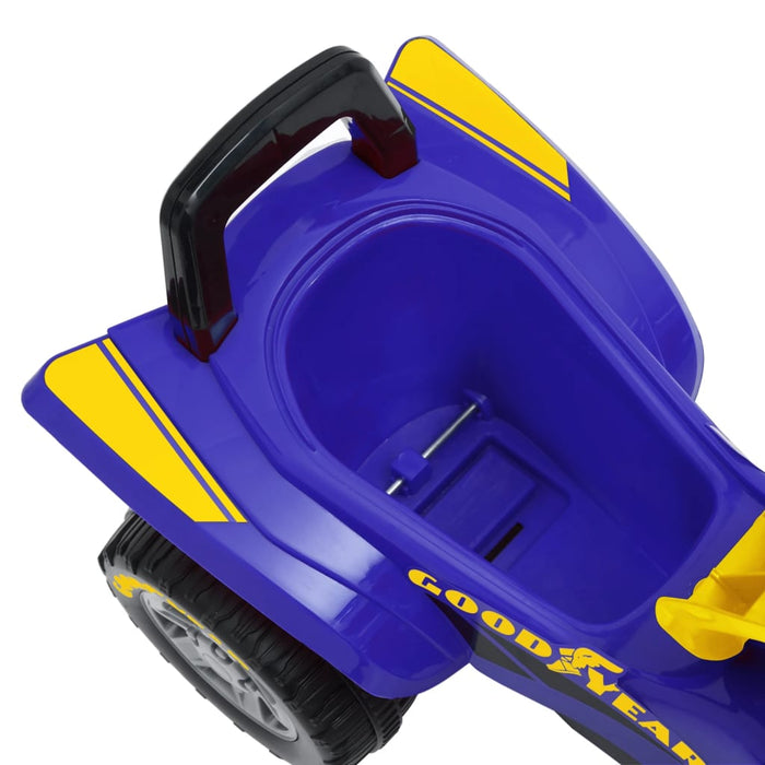 Macchinina giocattolo Good Year blu 02_0005283