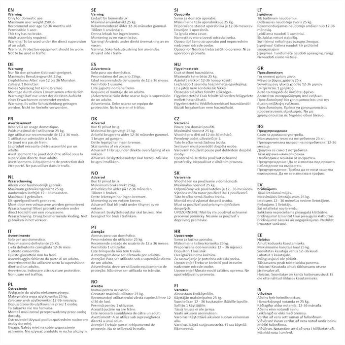 Macchina a Spinta Mercedes-Benz C63 Blu 80325