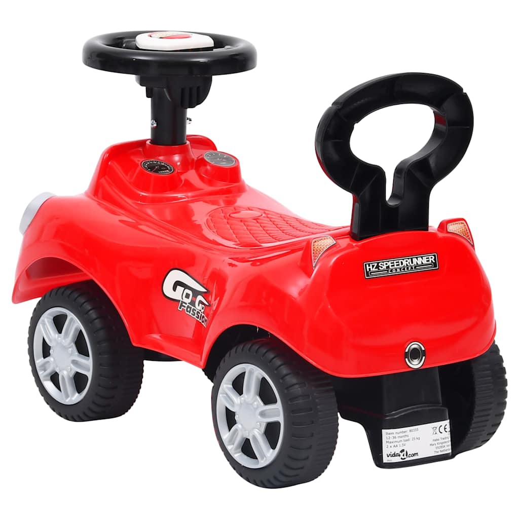 Auto Cavalcabile per Bambini Rossa 80333