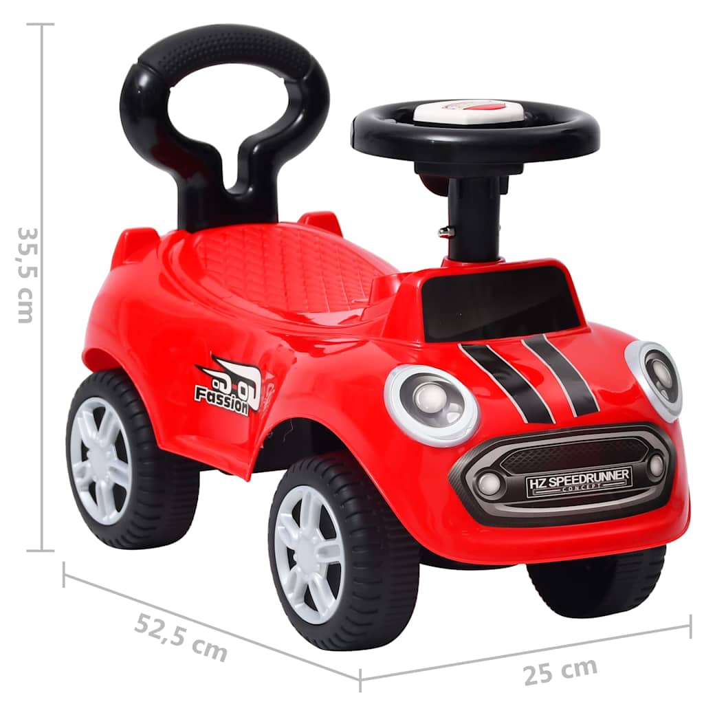 Auto Cavalcabile per Bambini Rossa 80333