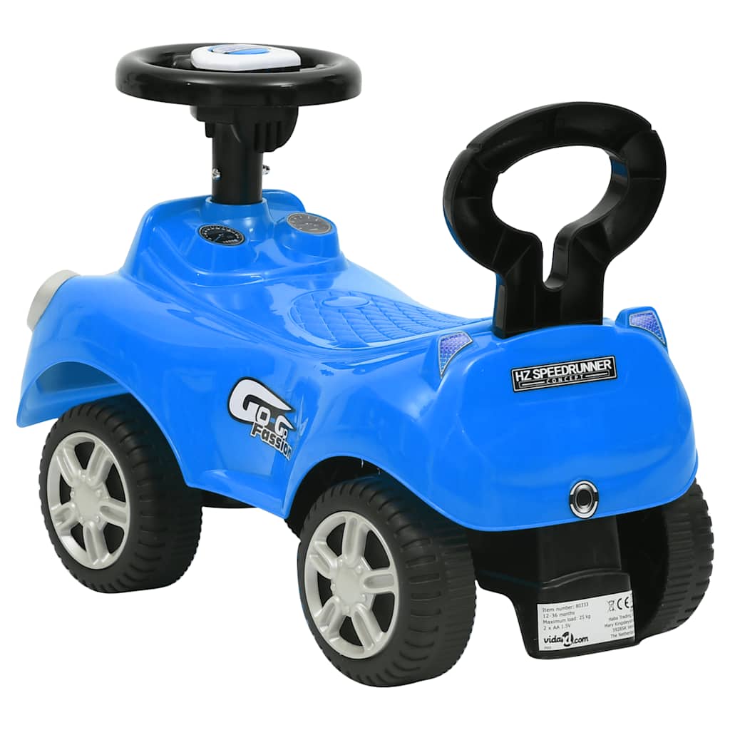 Auto Cavalcabile per Bambini Blu 80334
