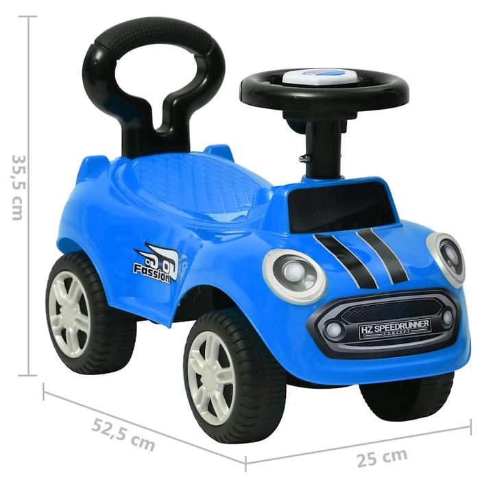 Auto Cavalcabile per Bambini Blu 80334