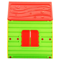 Area giochi per bambini 102 x 90 x 109 cm rosso verde giallo 02_0005115