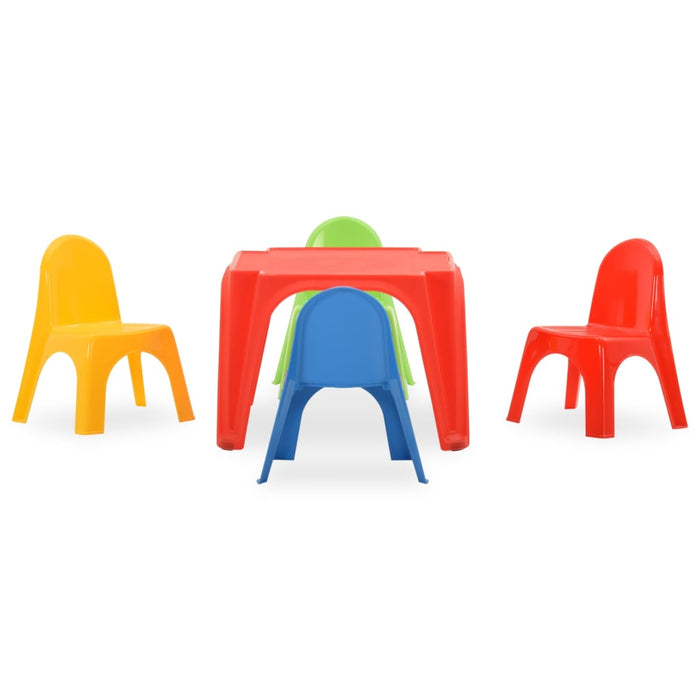 Set Tavolo e Sedie per Bambini in PP 316178