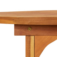 Tavolo da Pranzo per Esterni 280x90x75cm Legno Massello Acacia cod mxl 34103