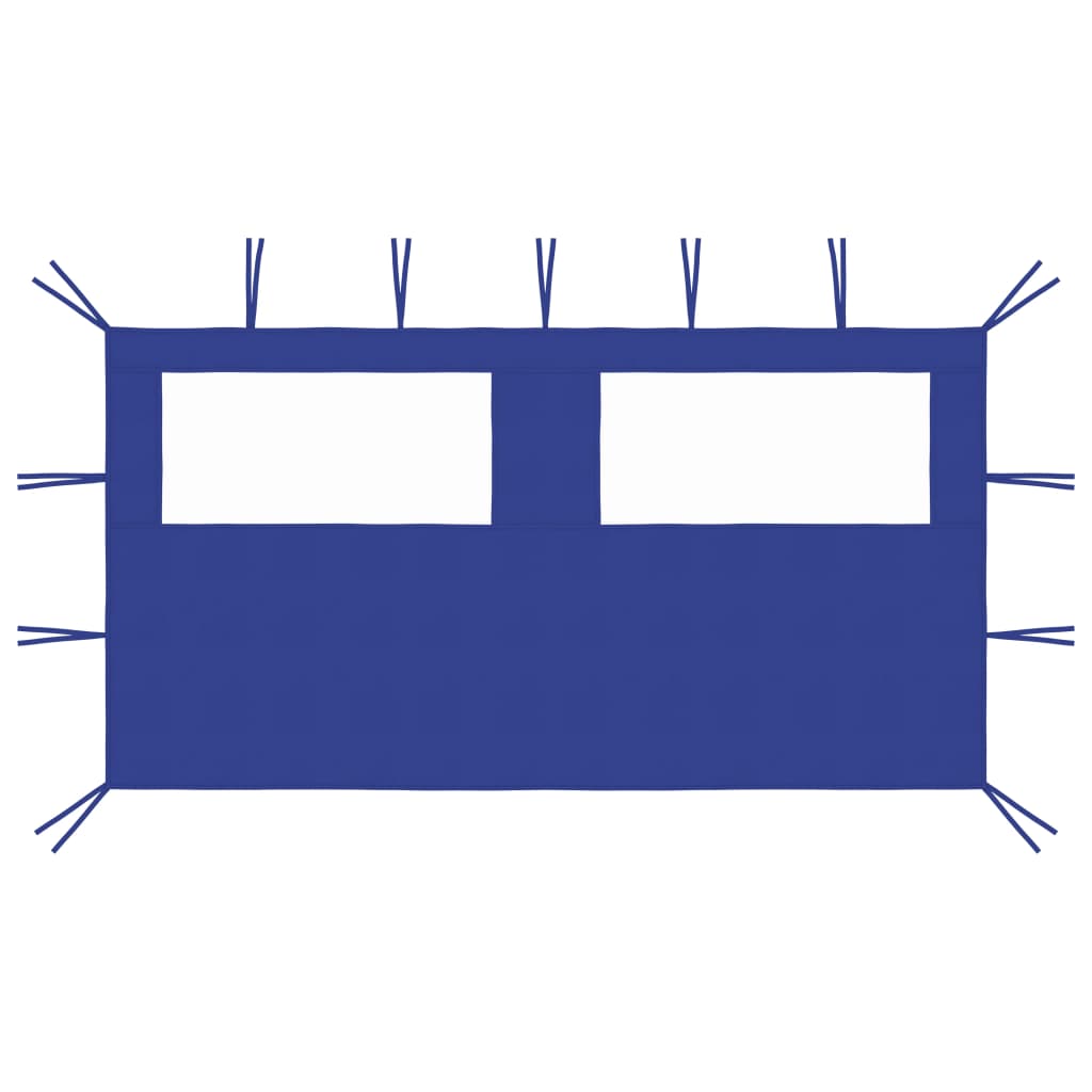 Parete con Finestre per Gazebo 4x2 m Blucod mxl 96708