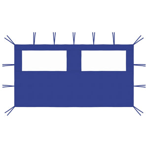 Parete con Finestre per Gazebo 4x2 m Blucod mxl 96708