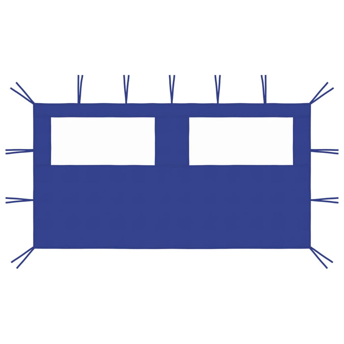 Parete con Finestre per Gazebo 4x2 m Blucod mxl 96708