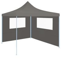 Parete con Finestre per Gazebo 4x2 m Antracite cod mxl 78680