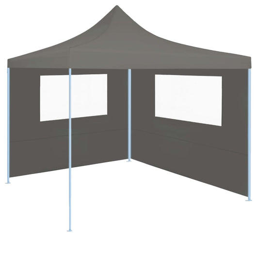 Parete con Finestre per Gazebo 4x2 m Antracite cod mxl 78680