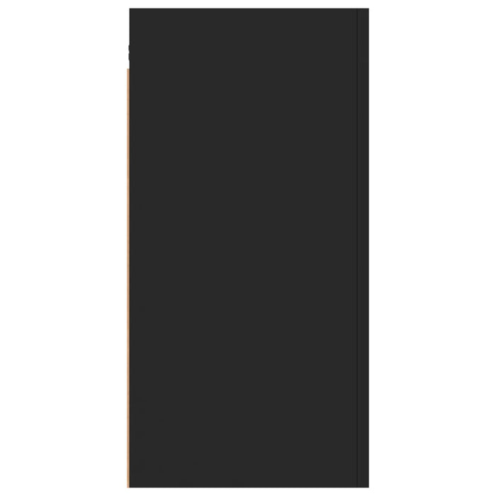 Mobili TV 2 pz Neri 30,5x30x60 cm in Legno Multistrato 803329