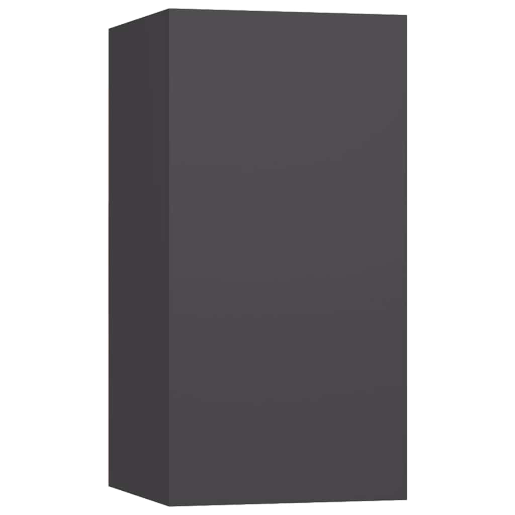 Mobile TV Grigio 30,5x30x60 cm in Truciolato cod mxl 12409