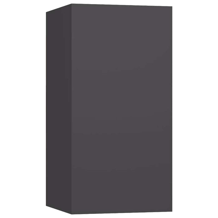 Mobile TV Grigio 30,5x30x60 cm in Truciolato cod mxl 12409
