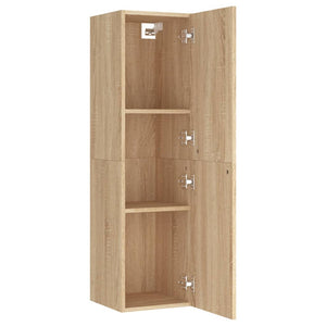 Mobile Porta TV Rovere Sonoma 30,5x30x110 cm Legno Multistrato 803368