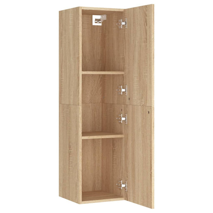 Mobile Porta TV Rovere Sonoma 30,5x30x110 cm Legno Multistrato 803368