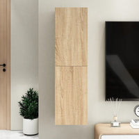 Mobile Porta TV Rovere Sonoma 30,5x30x110 cm Legno Multistrato 803368