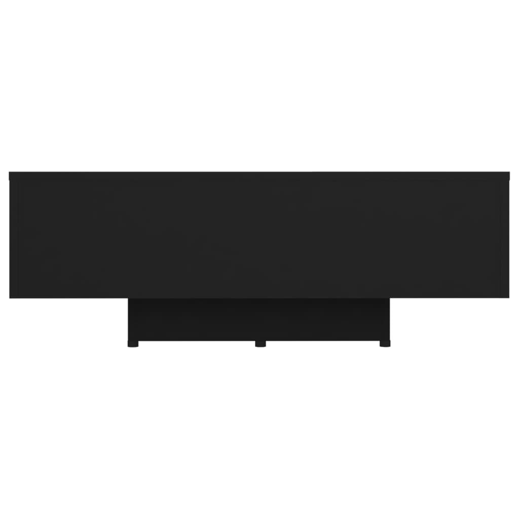 Tavolino da CaffÃ¨ Nero 85x55x31 cm in Truciolato cod mxl 29789