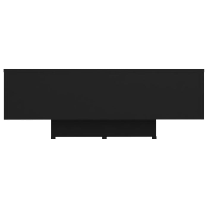 Tavolino da CaffÃ¨ Nero 85x55x31 cm in Truciolato cod mxl 29789