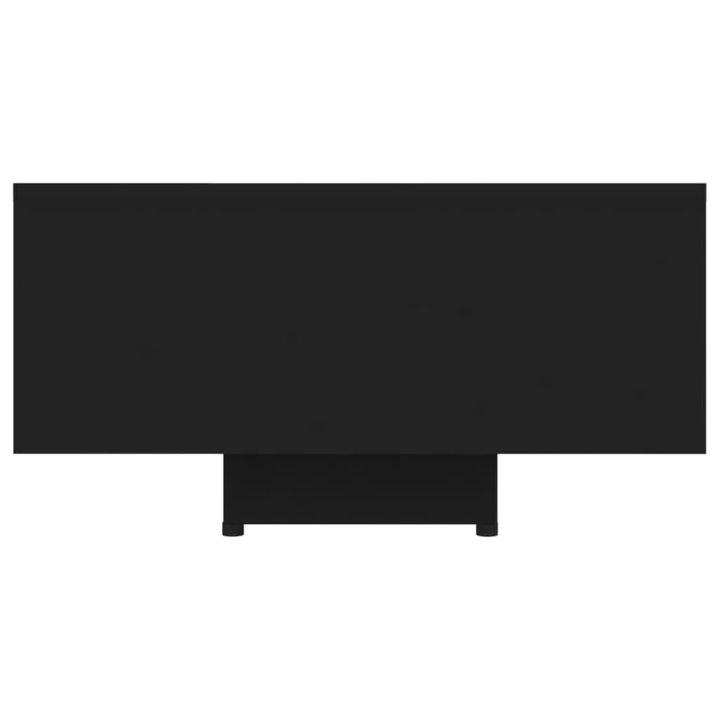 Tavolino da CaffÃ¨ Nero 85x55x31 cm in Truciolato cod mxl 29789