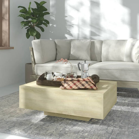 Tavolino da Salotto Rovere Sonoma 85x55x31cm Legno Multistrato 803383