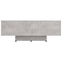 Tavolino Salotto Grigio Cemento 85x55x31 cm Legno Multistrato 803384