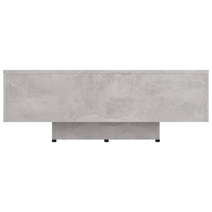 Tavolino Salotto Grigio Cemento 85x55x31 cm Legno Multistrato 803384