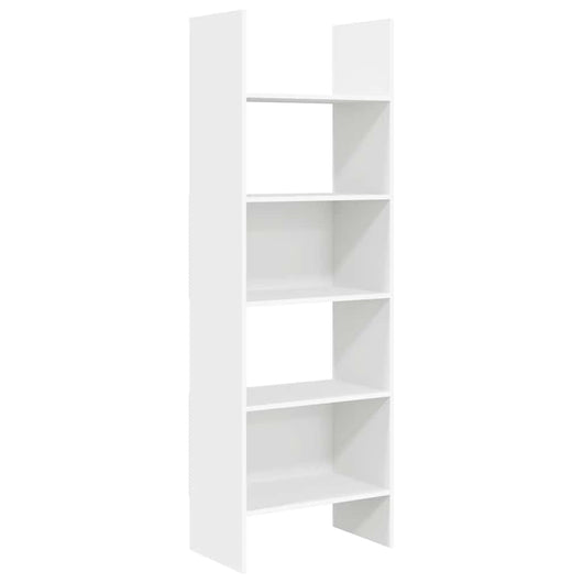 Libreria Bianca 60x35x180 cm in Legno Multistrato 803407